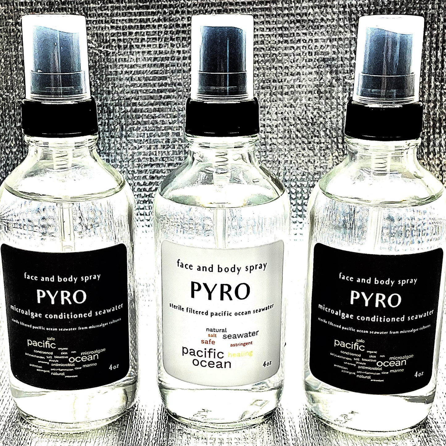 Set de regalo Ocean Spa hecho a mano: caja de regalo de autocuidado con aerosoles marinos PYRO, sales de baño y vela marina.