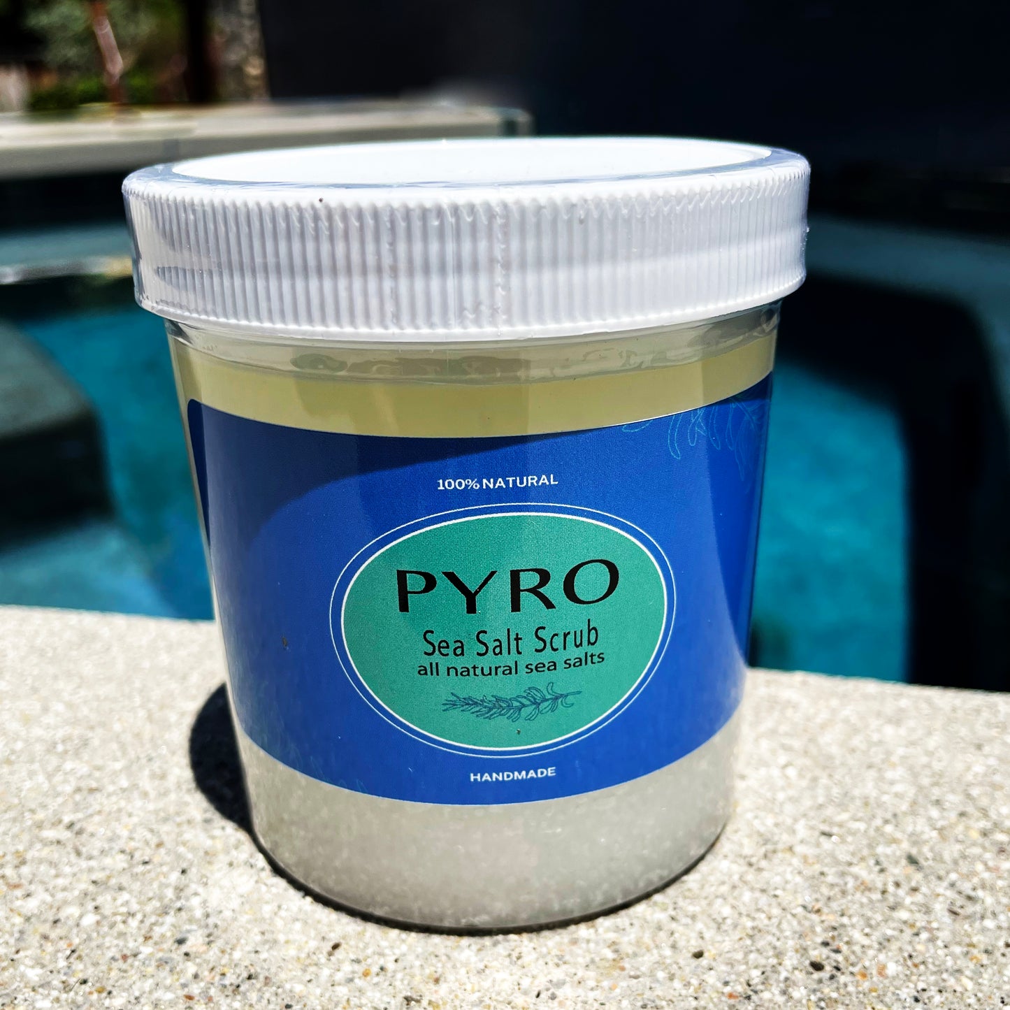 Sea Salt Scrub made with all-natural Sea Salts for normal to dry skin
