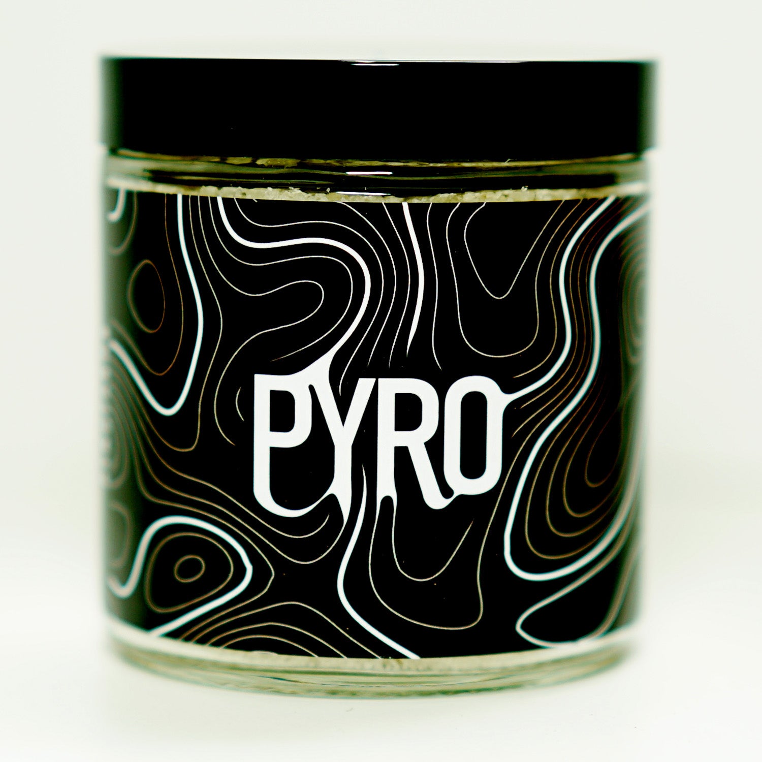 Pyro Bath Salt in eco-friendly glass jar with microaglae and sea minerals