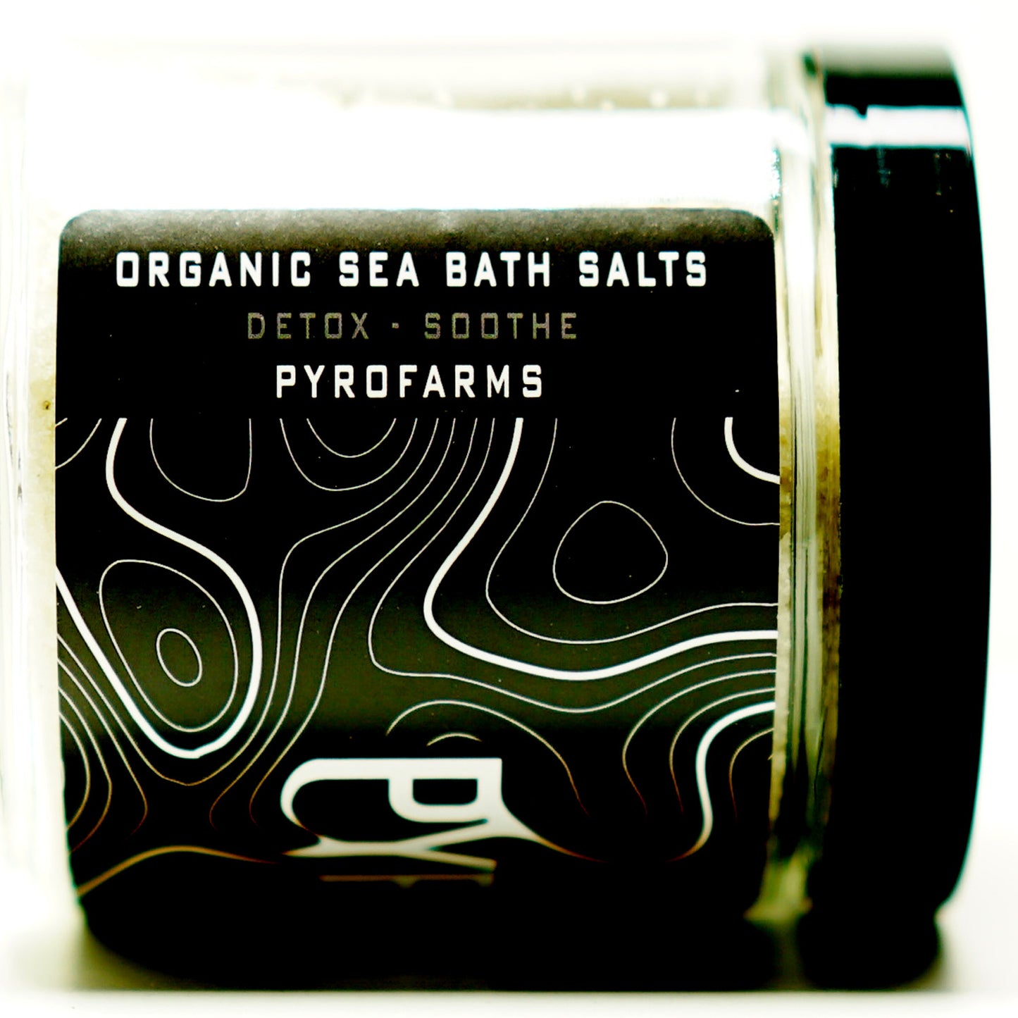 Organic Sea Bath Salts, Detox Sooth, with added microalgae extract