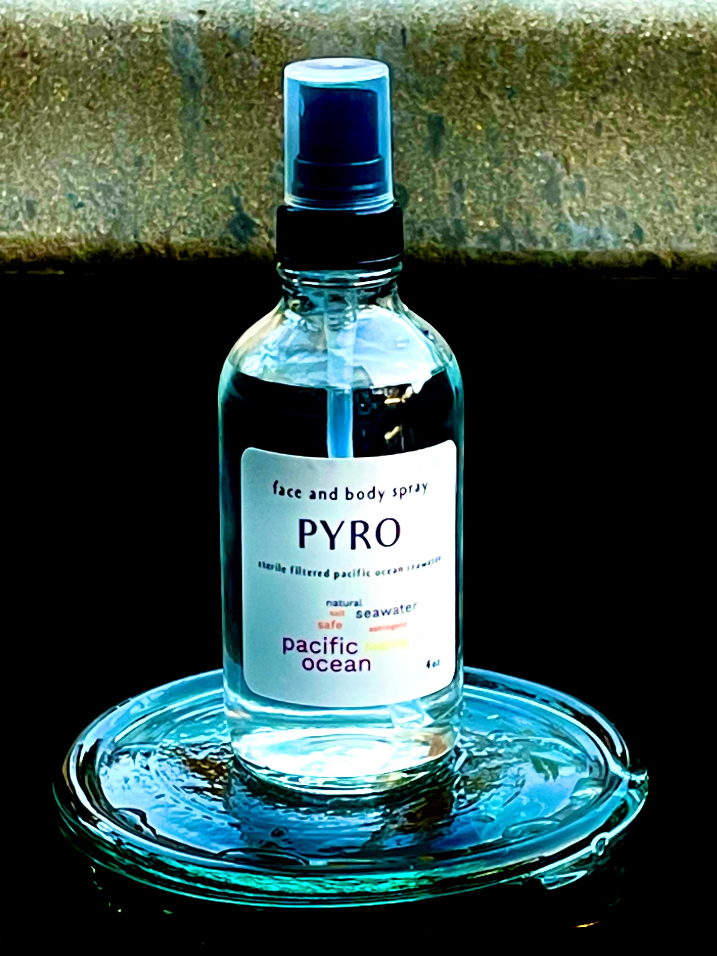 pure seawater face and body spray PYRO