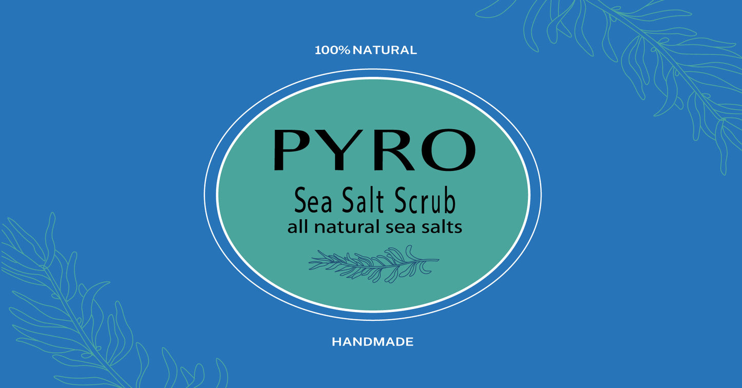 Sea Salt Scrub made with all-natural Sea Salts for normal to dry skin