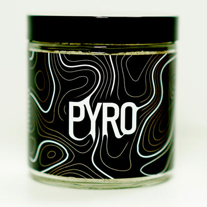 PYRO sea salt bath product with added microalgae extract